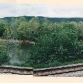 RR Tracks by a River