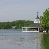 Boathouse on Lake Anna