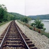 RR Trestle over James River - Big Island