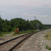 CSX Tracks in Bremo Bluff