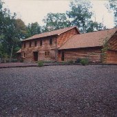 Garbark Log Home