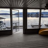 Waterfront cabin
