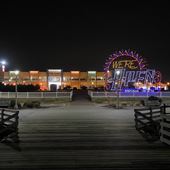 Virginia Beach Fishing Pier Night