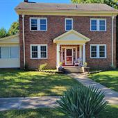 100-year-old brick Colonial