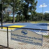Pine Camp Arts Basketball Courts