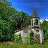Abandoned Country Church-Scott's Fork