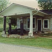 1940's Gas Station
