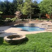 Moseley backyard pool