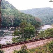Railway by James River