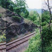 RR Tracks at RT. 55 Bridge Strasburg