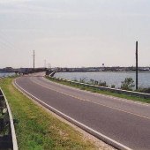 Road to Assateague Island