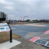 Outdoor Basketball Court in VA Beach