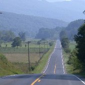 Route 220 Near Covington