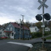 RR Crossings on Stuart Street