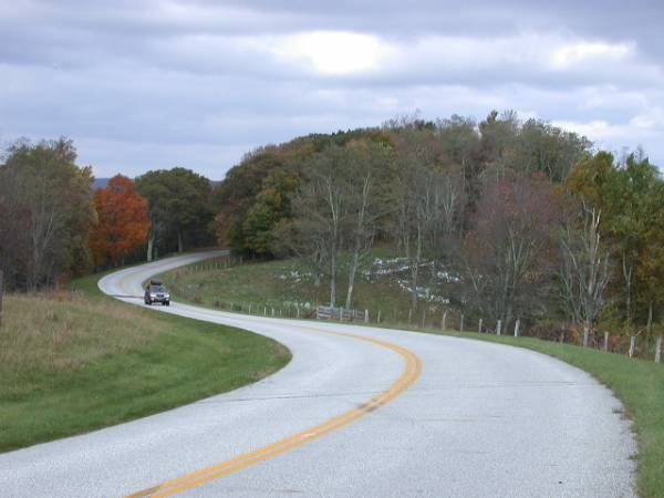 Blue Ridge Parkway - Shenandoah Valley - BRP Milepost 24 Spy Mountain (7/18/2008)
