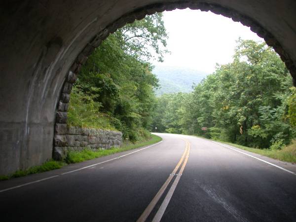 Blue Ridge Parkway - Shenandoah Valley - Bluff Mountain Tunnel (7/18/2008)